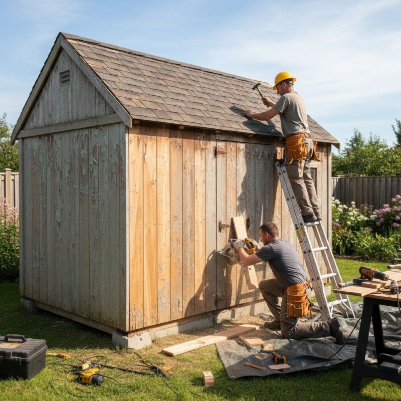 Shed Roof Repair in Olathe, KS